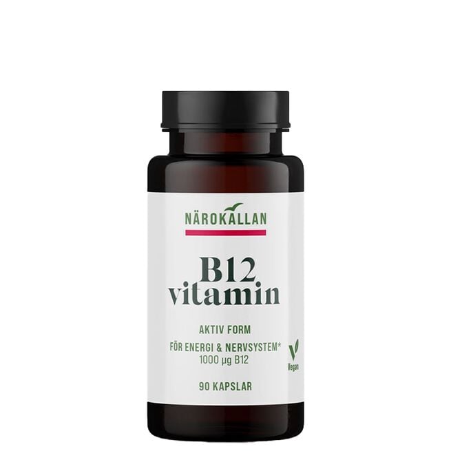B12 1000 mcg 90 kapslar B12 1000 mcg 90 kapslar